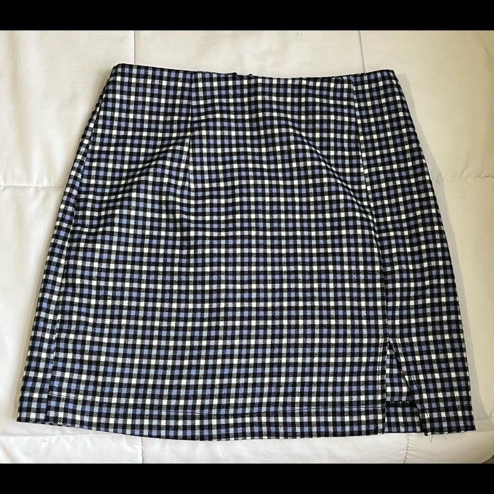 Wild Fable checkered mini skirt